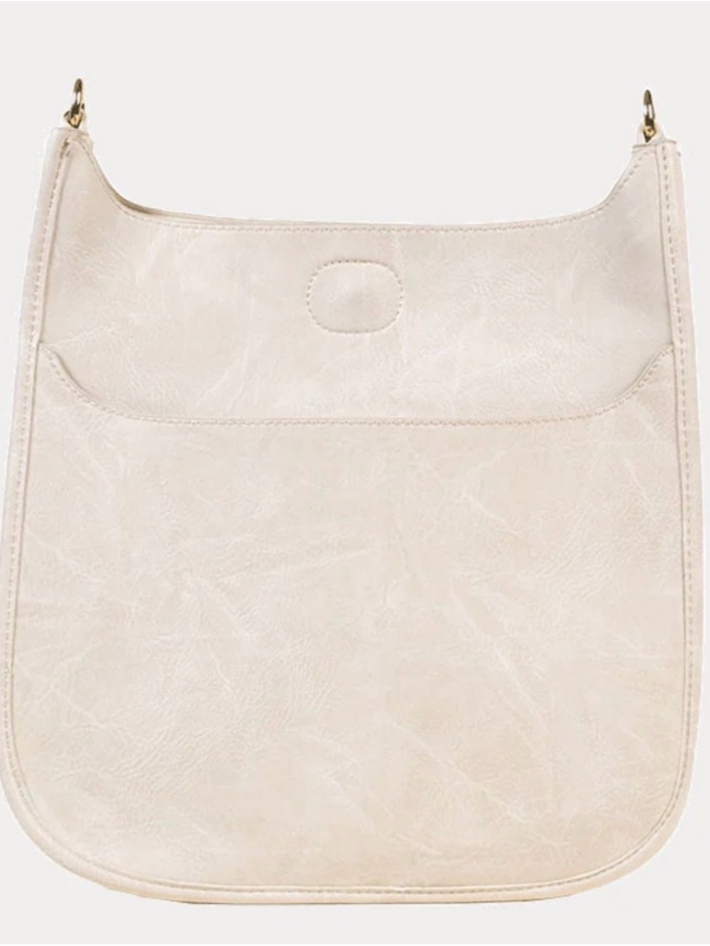Ah Dorned - NWOT- Elegant Cream Shoulder Bag with Minimal Silhouette